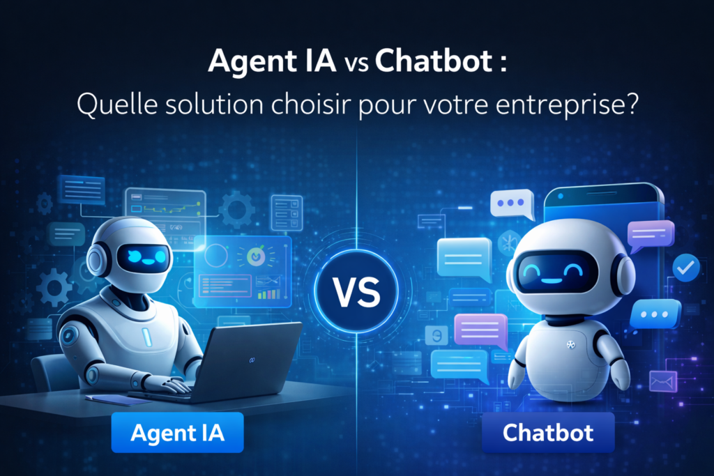 Agent IA vs Chatbot : Quelle solution choisir pour votre entreprise en 2026 ?