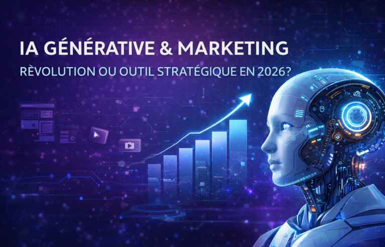 Intelligence artificielle générative appliquée au marketing digital et à la création de contenu en 2026