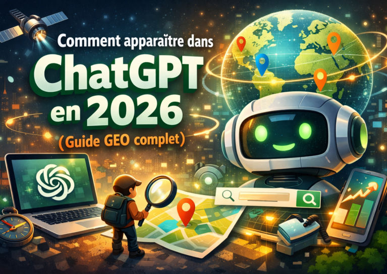 comment apparaitre dans ChatGPT en 2026 grâce au GEO