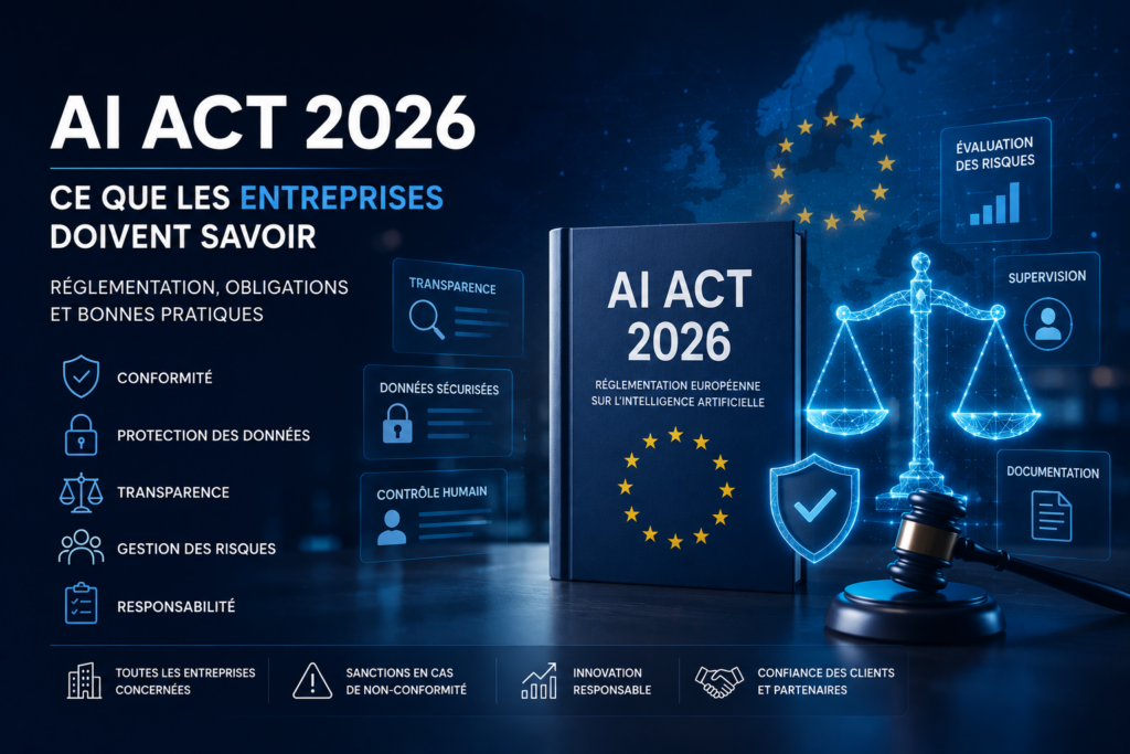 AI Act 2026 : Ce que les entreprises doivent savoir sur la nouvelle réglementation européenne de l’IA